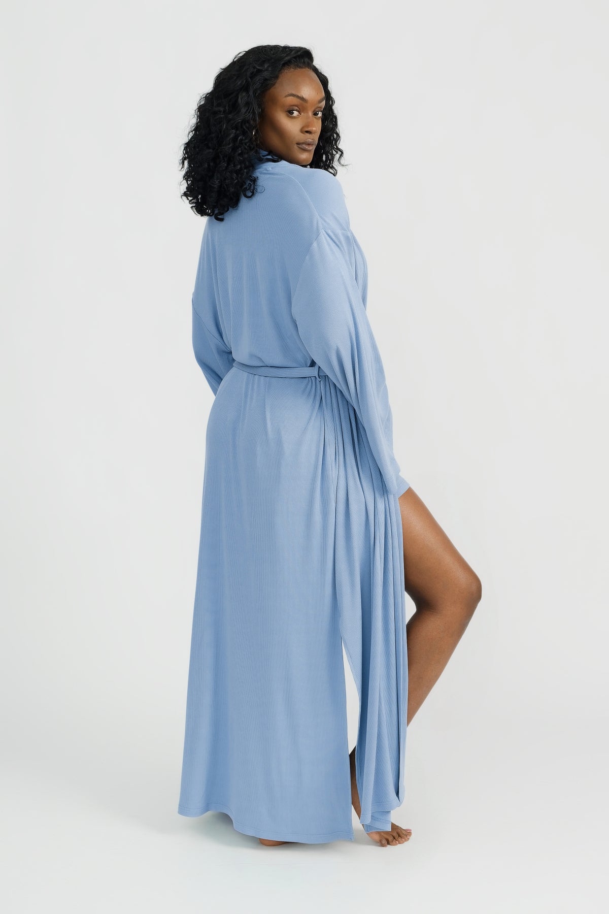 Blue Lounge Robe