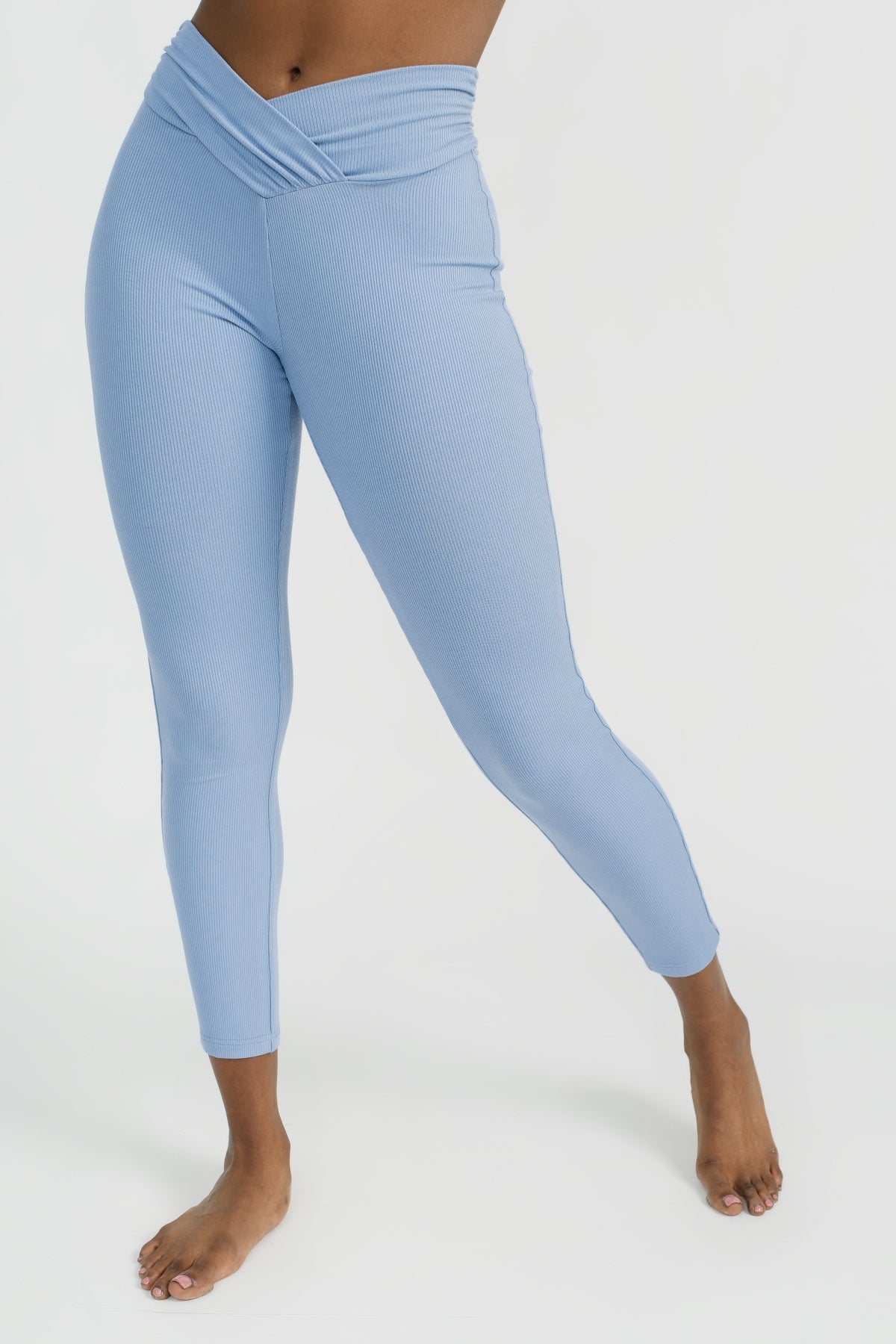 Blue Soft Lounge Leggings