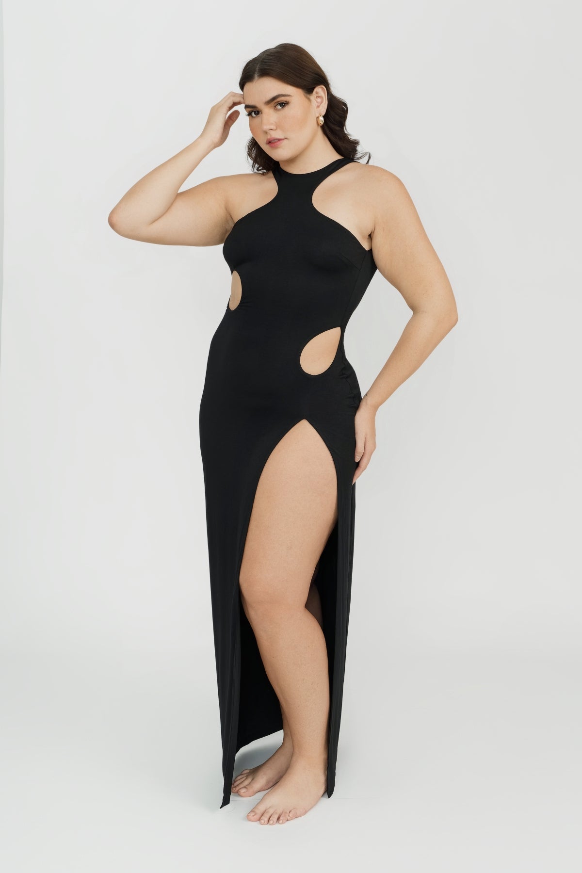 Capri Maxi Dress - Black