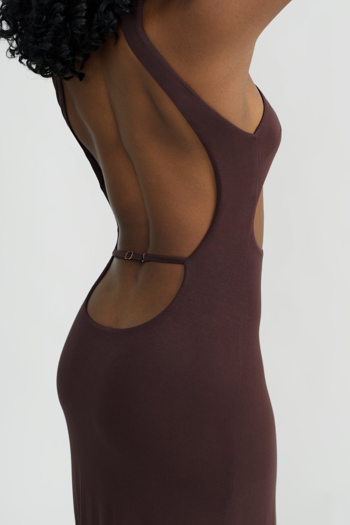 Capri Maxi Dress - Chocolate