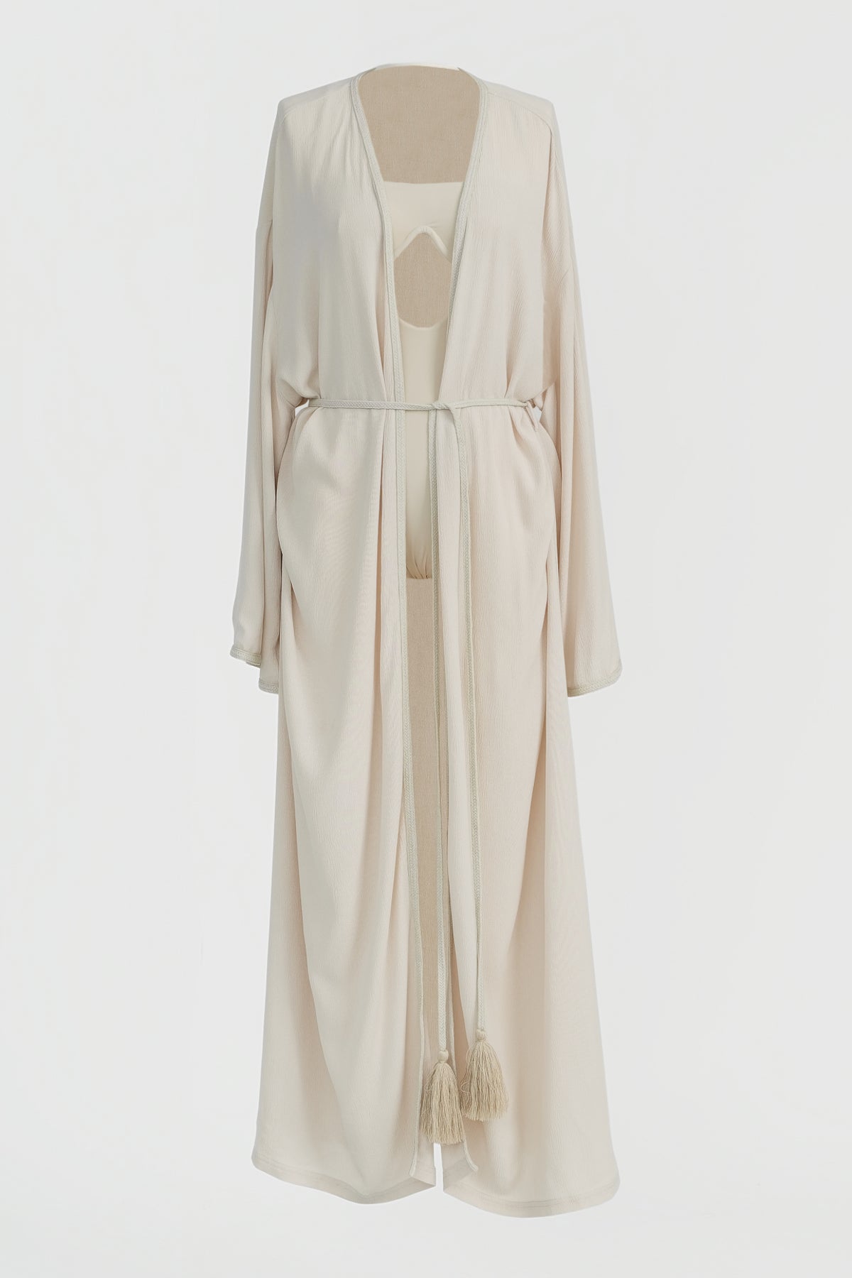 Soft Beach Robe in a Coconut Beige Color