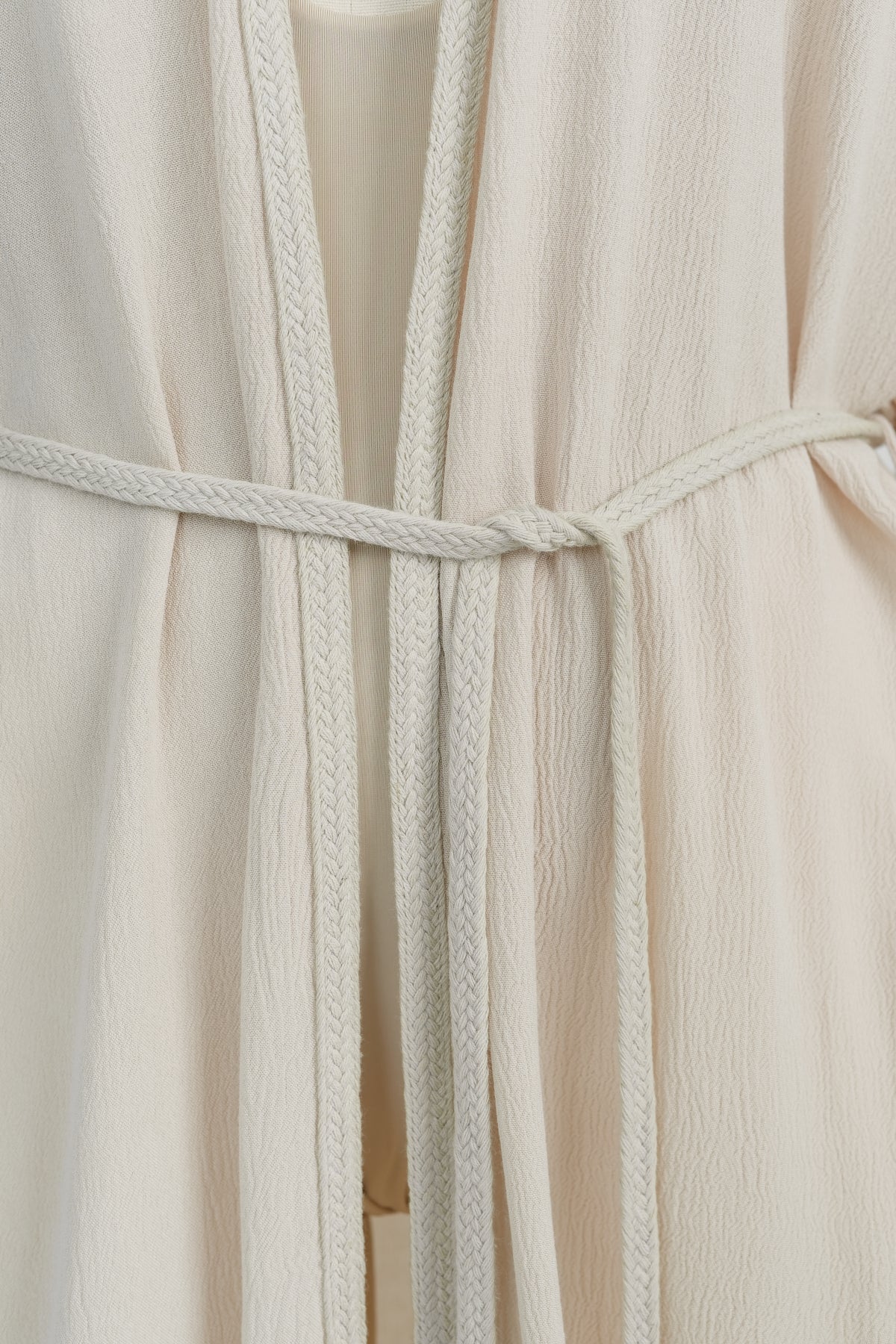 Soft Beach Robe in a Coconut Beige Color