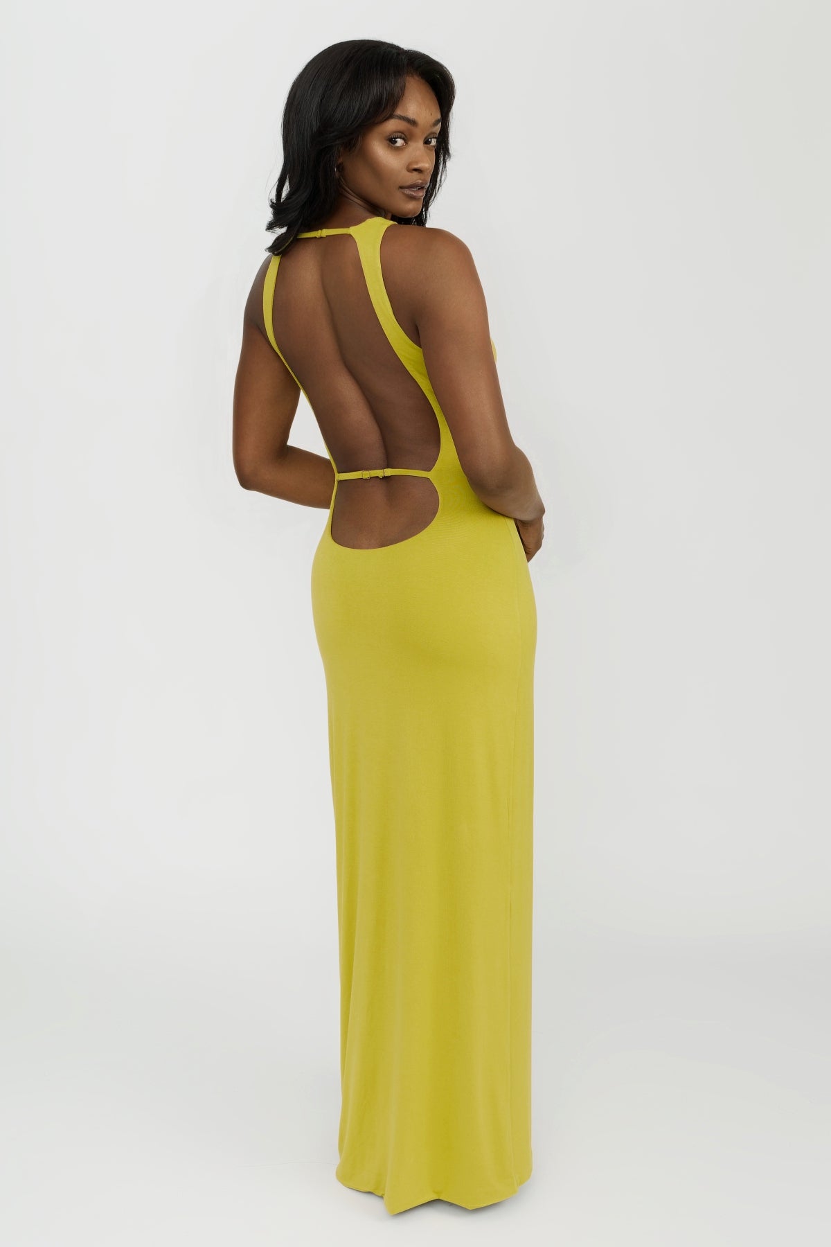 Yellow Cover Up Dress