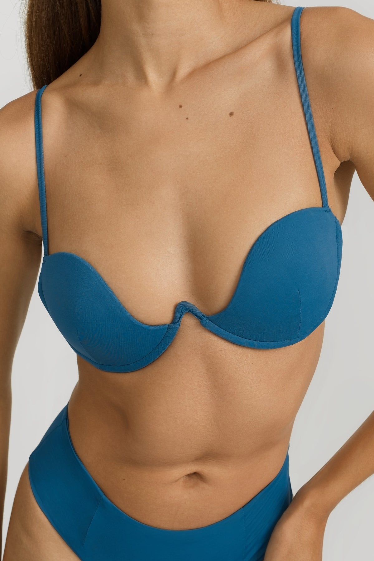 Indigo Blue Underwire Bikini Top