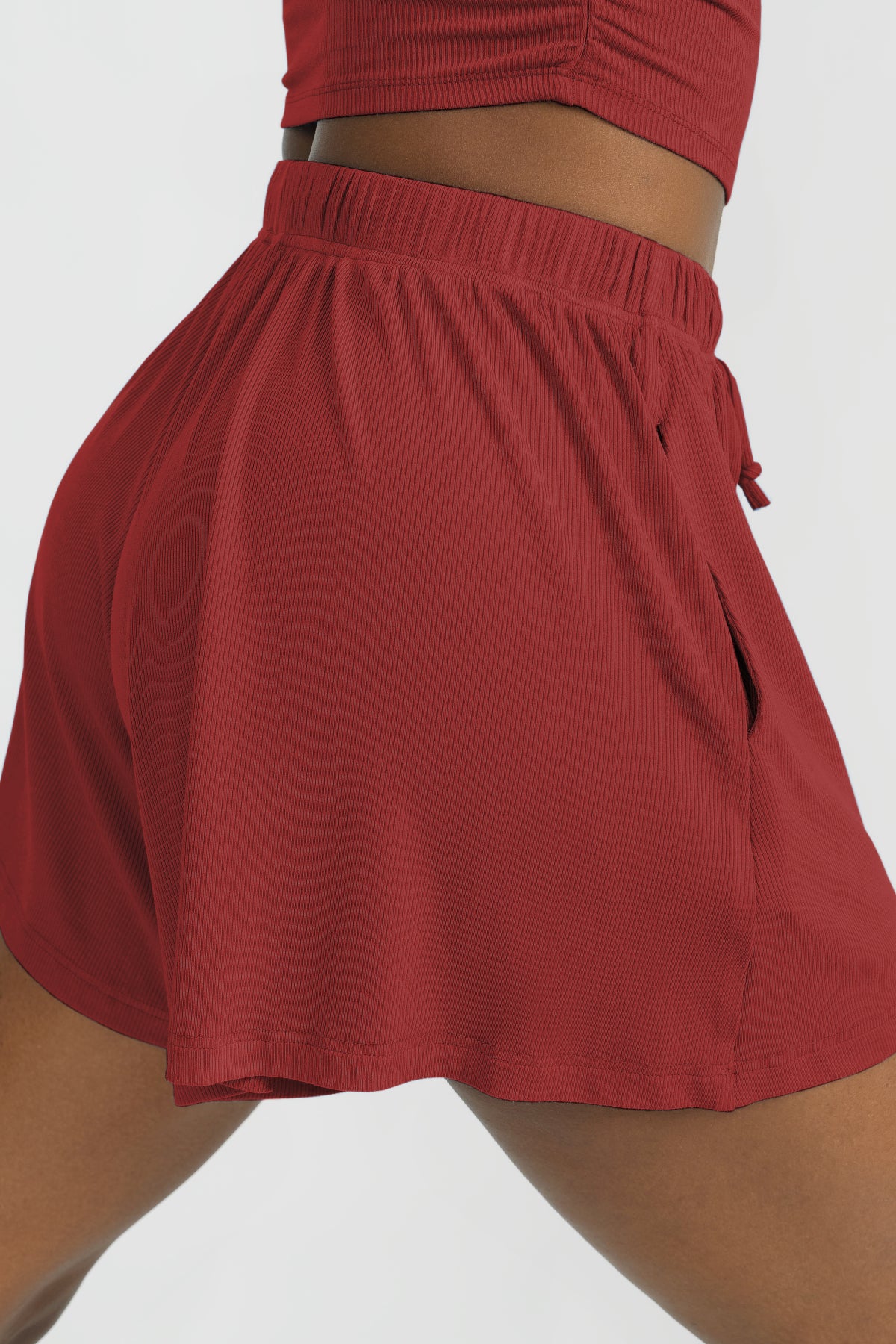 Red Lounge Short