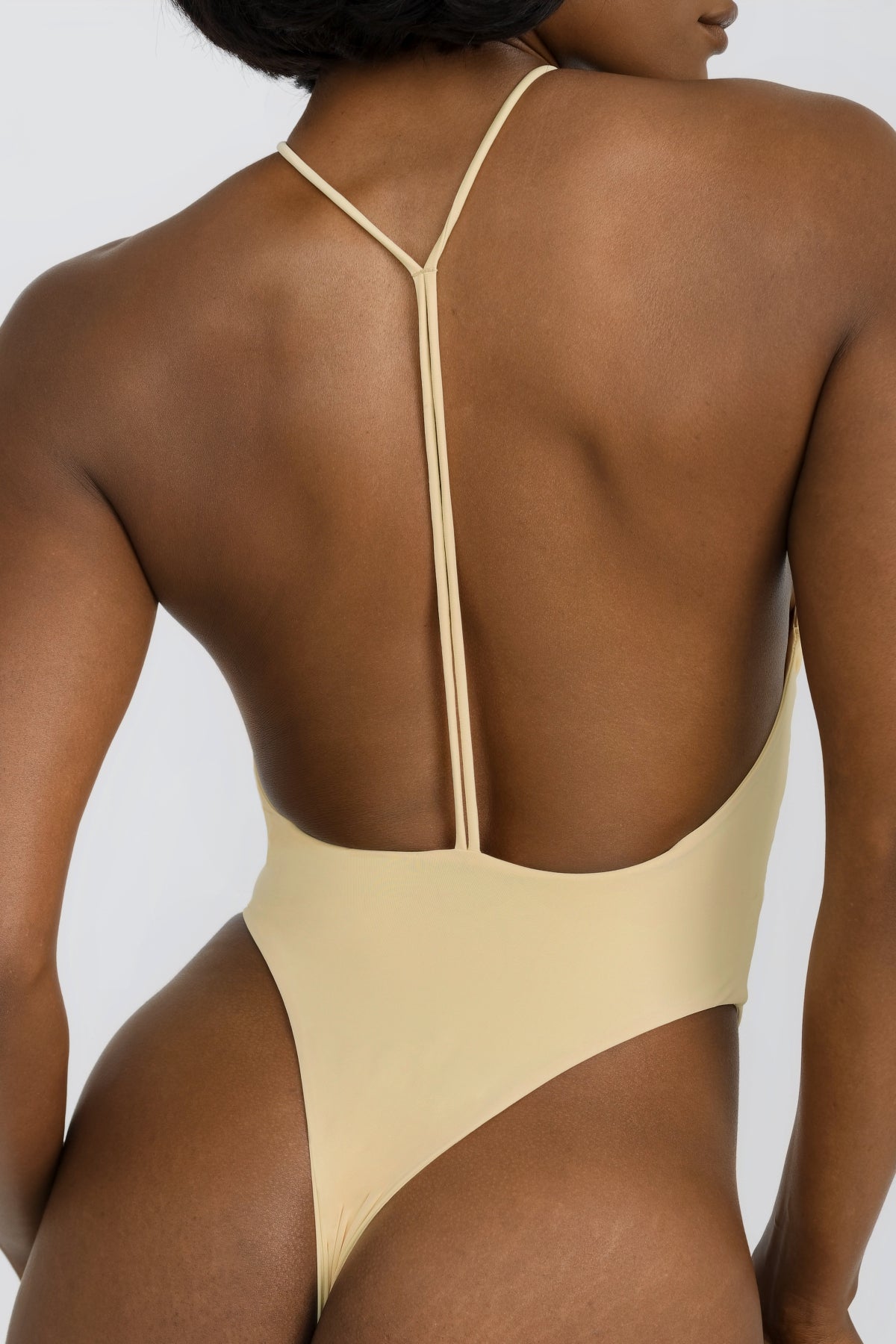 Butter Yellow One Piece Monokini