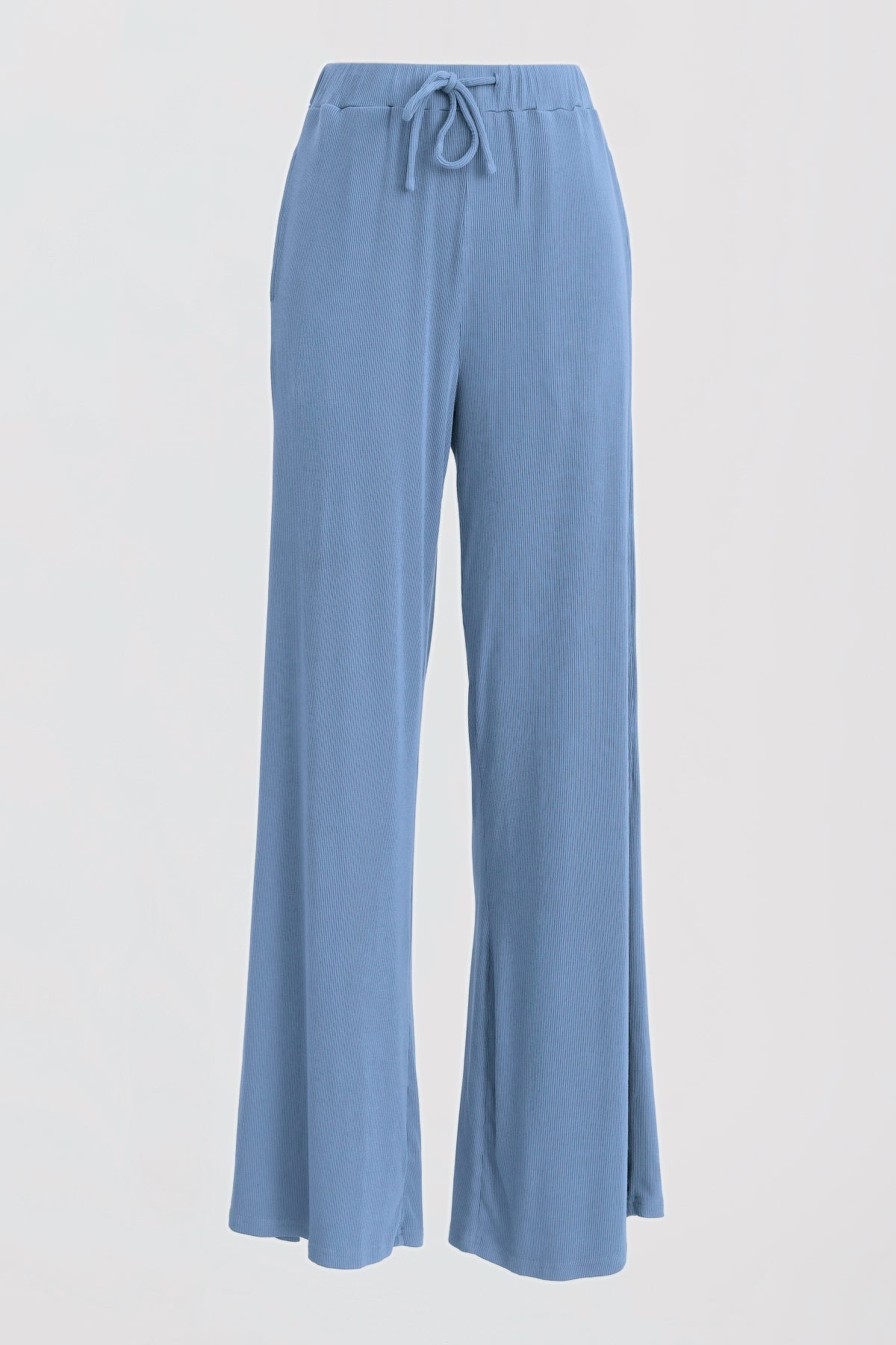 Blue Wide Leg Lounge Pant