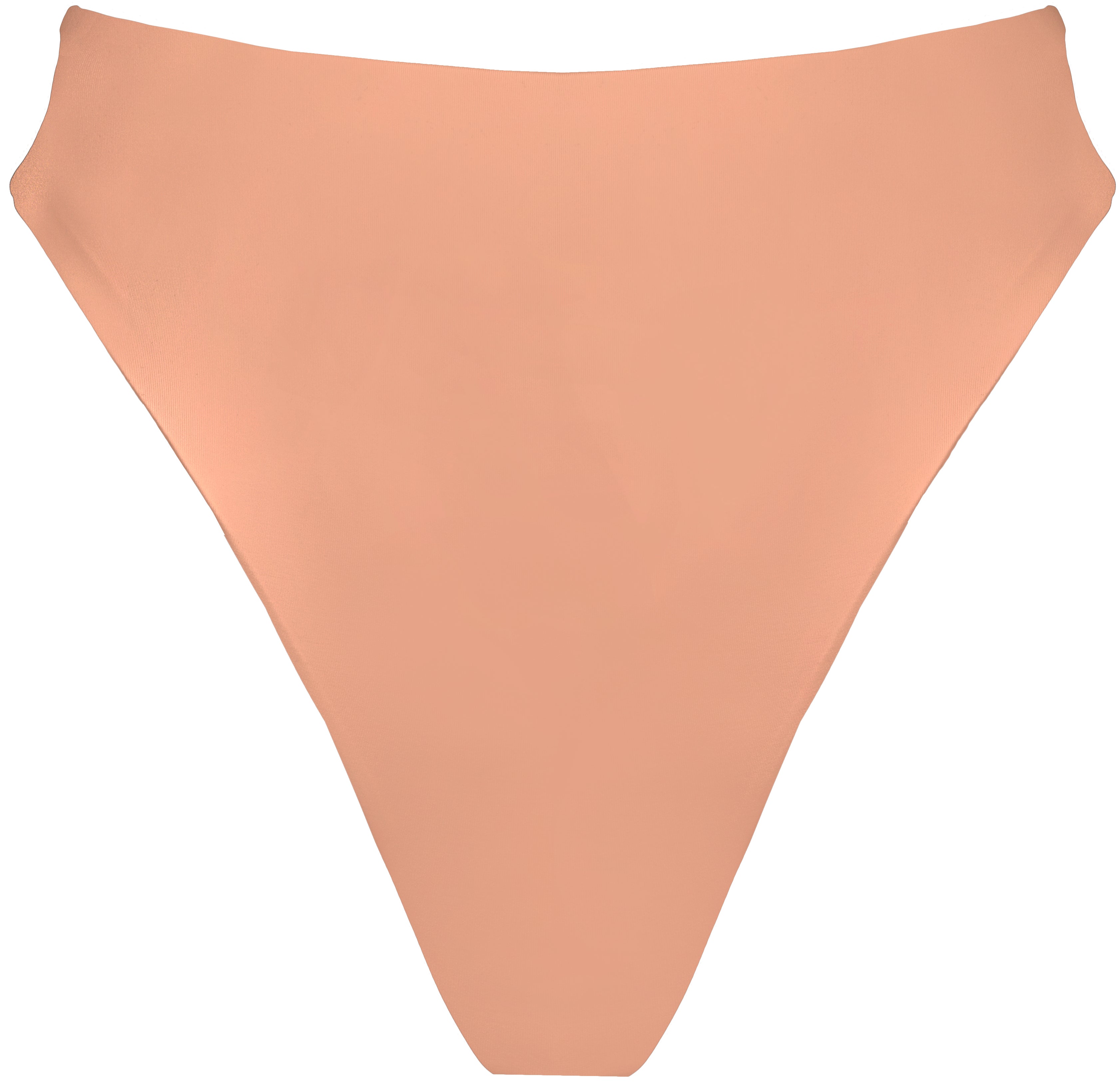 High Waisted Bikini Bikini Bottom in a Pastel Pink Color