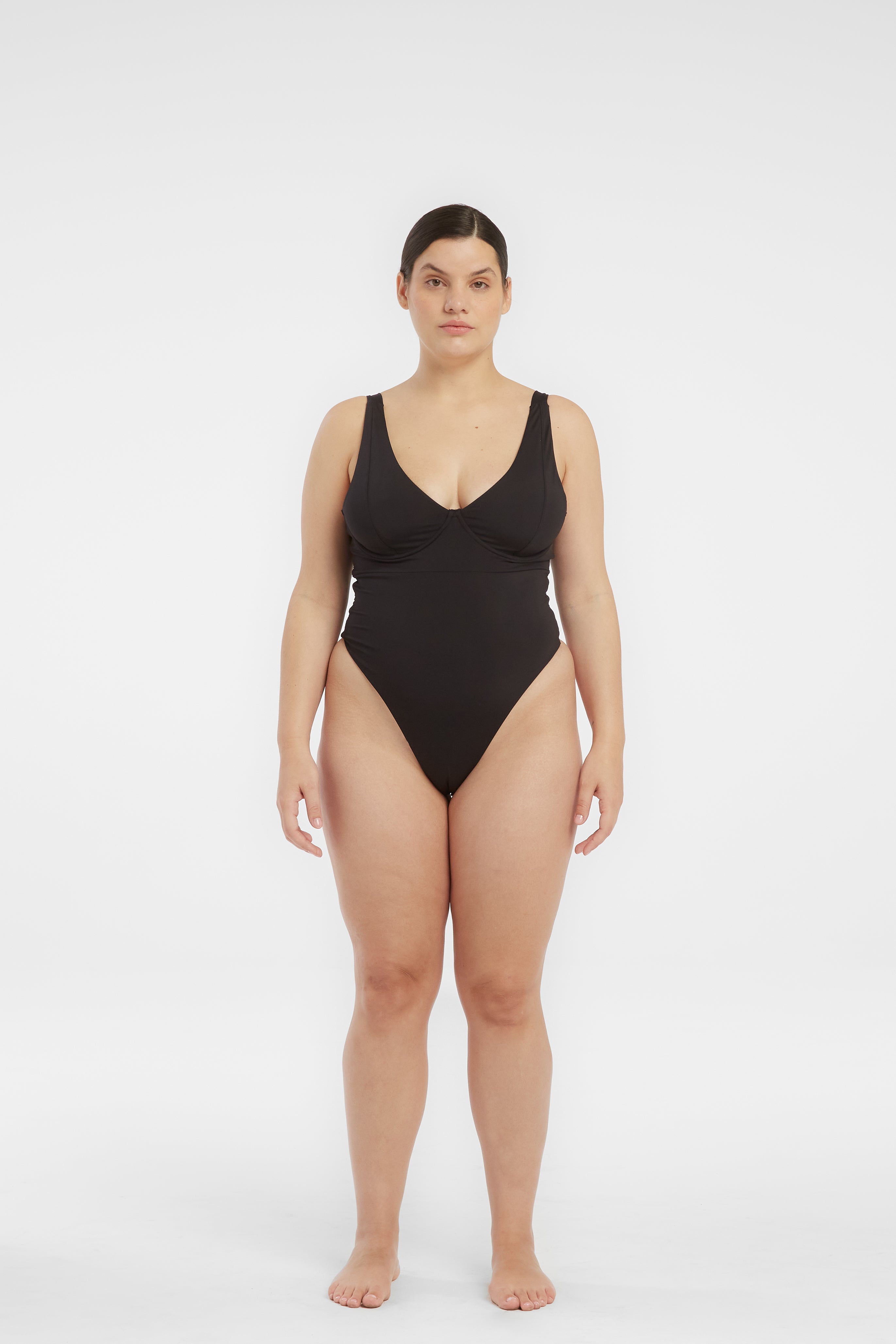 Liv One Piece-Black swimsuit